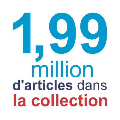 1,99 million d’articles dans la collection